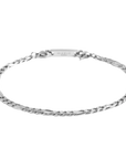 Bracciale catena figaro
