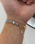 BRACCIALE NODO FOPE BICOLORE