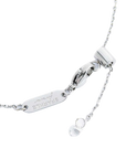 Bracciale infinito con zirconi bianchi