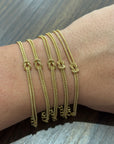 BRACCIALE NODO DORATO
