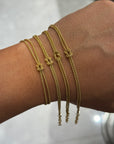 BRACCIALE NODO DORATO