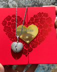 Collana cuore pavé Ti amo