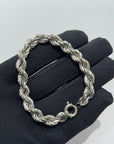 Bracciale corda in argento 925 small
