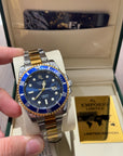 EMPORIO LIMITED ACCIAIO E DORATO BLU