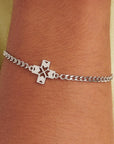 BRACCIALE REBEL CROCE