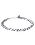 BRACCIALE RIPPLE GROUMETTE ACCIAIO