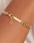BRACCIALE RIPPLE GROUMETTE DORATA