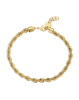 BRACCIALE RIPPLE CORDA GOLD