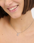 COLLANA TWINKLE MEZZA LUNA