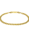 Bracciale catena grumetta dorata