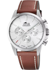 OROLOGIO LOTUS UOMO CHRONO IN PELLE MARRONE