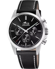 OROLOGIO LOTUS UOMO CHRONO IN PELLE NERO