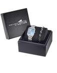 OROLOGIO DONNA LOTUS CELESTE E BRACCIALE ACCIAIO