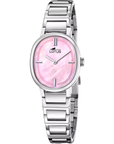 OROLOGIO DONNA LOTUS ROSA MADREPERLE E BRACCIALE ACCIAIO