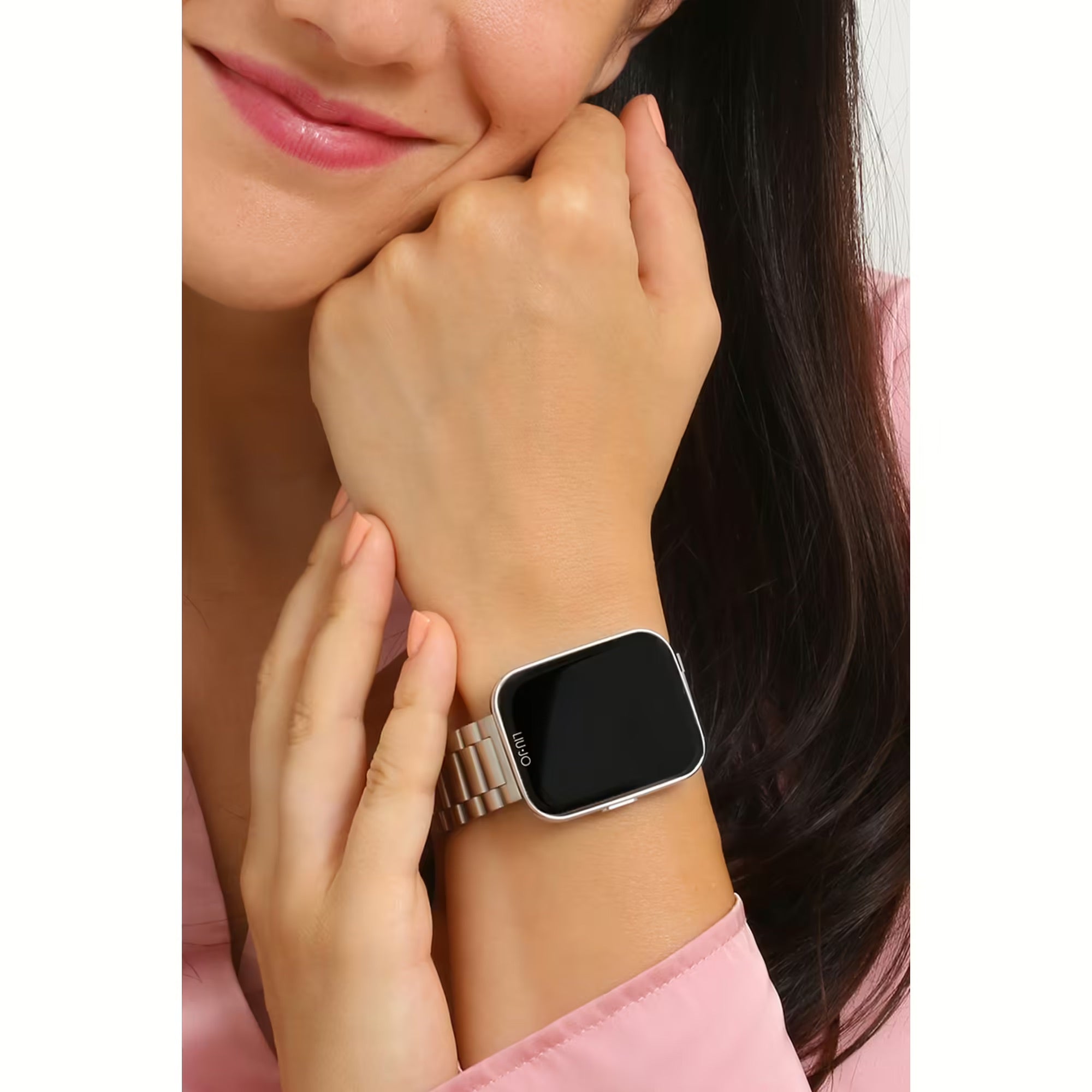 Smartwatch Liu Jo Voice Slim SWLJ089 Silver/Aquamarine