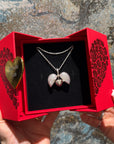 Collana cuore pavé Ti amo