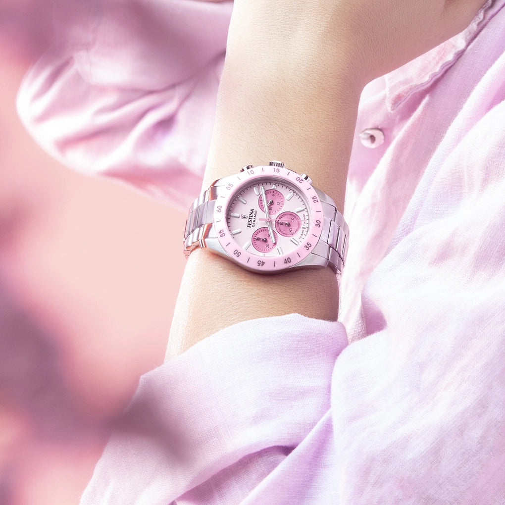 Orologio Festina Ceramic rosa