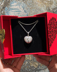 Collana cuore pavé Ti amo