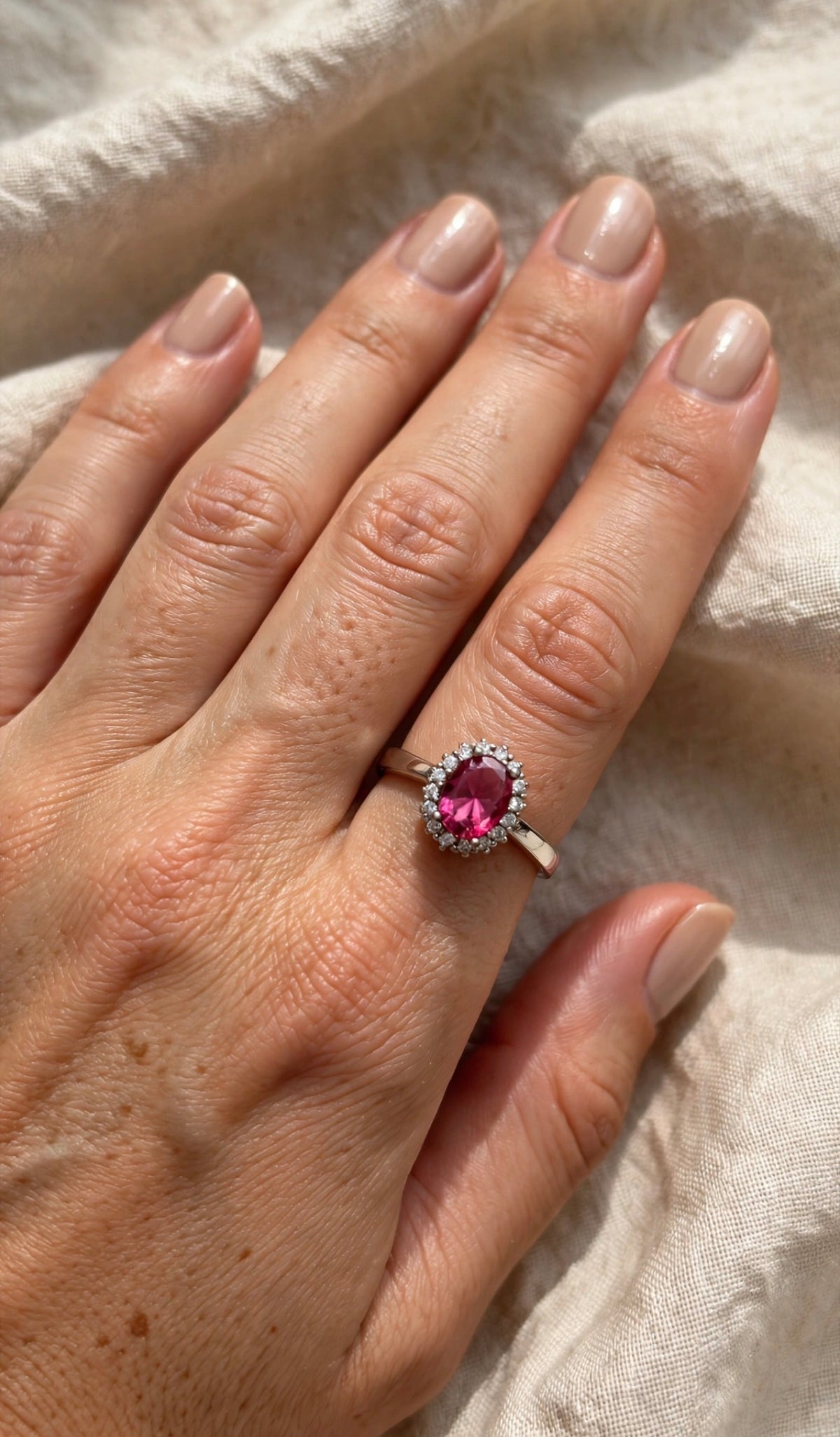Anello Kate rosso