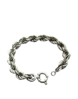 Bracciale corda in argento 925 big