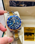 EMPORIO LIMITED ACCIAIO E DORATO BLU