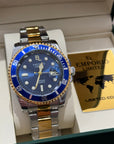 EMPORIO LIMITED ACCIAIO E DORATO BLU
