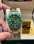 EMPORIO LIMITED ACCIAIO E DORATO VERDE