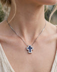 CROCE KALEIDO BLU