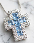 CROCE KALEIDO AZZURRO