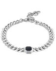 BRACCIALE CASTLE QUADRATO NERO