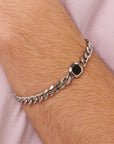 BRACCIALE CASTLE QUADRATO NERO