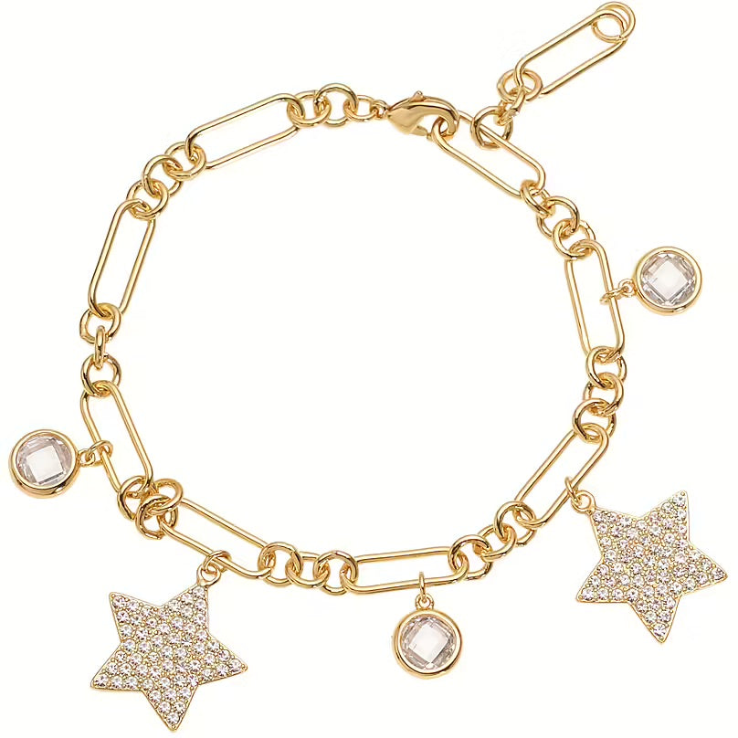 BRACCIALE OTTAVIANI PLACCATO ORO CON CUBIC ZIRCONIA