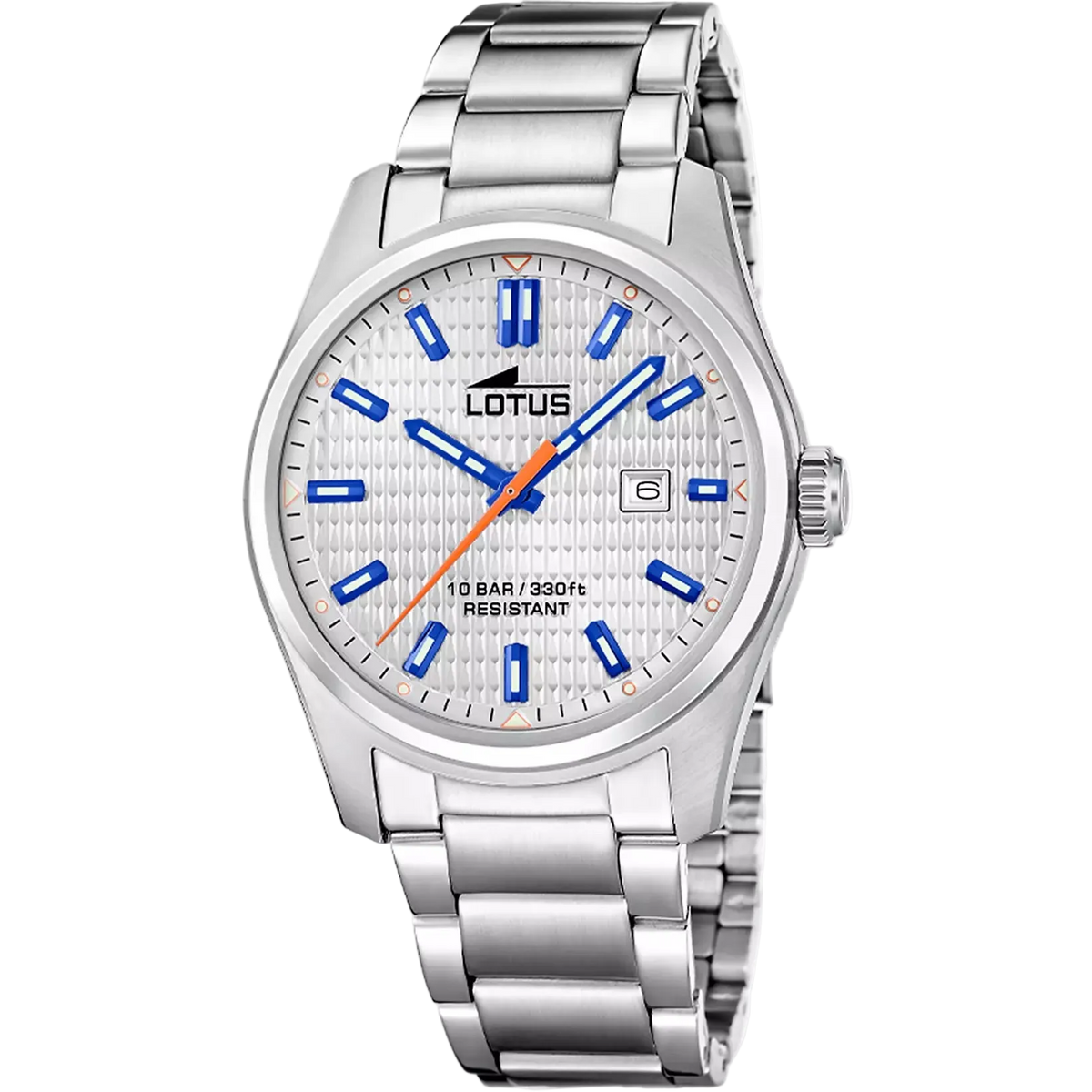 Orologio Lotus acciaio e blu